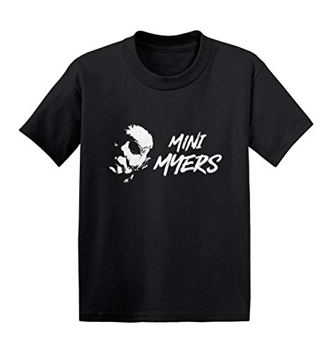 Haase Unlimited Mini Myers - Lil Little Slasher Infant/Toddler Cotton Jersey T-Shirt (Black, 3T)