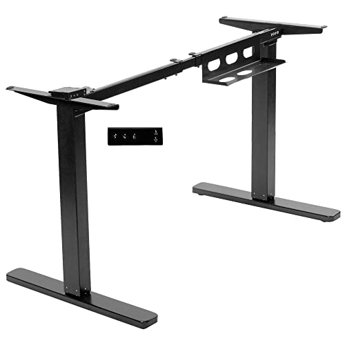 Exclusive Discount 90% Price VIVO Electric Stand Up Desk Frame for 40 to 75 inch Table Tops, Frame Only, Single Motor Ergonomic Standing Height Adjustable Base with Memory Controller, Black, DESK-EV00B Exclusive Discount 90% Price VIVO Electric Stand Up Desk Frame for 40 to 75 inch Table Tops, Frame Only, Single Motor Ergonomic Standing Height Adjustable Base with Memory Controller, Black, DESK-EV00B