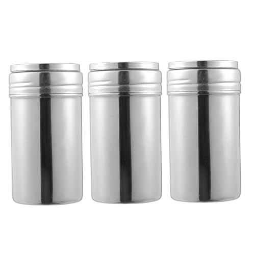 CIYODO Stainless Steel Spice Jar Toothpick Box Set Multifunctional Condiment Holder Pepper Shaker Kitchen Tools Water Cleanable