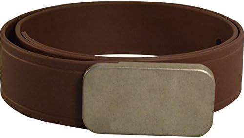 Lenwood Leather Blunt Force Trauma Webbing Belt 1.5" Stainless Steel Buckle.