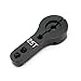 Magic&shell 5-Pack 25T Servo Horn Aluminum Alloy CNC Standard RC Tool Metal Rocker Servo Accessories Steering Arm for RC Model Car Robot Boat Airplane Black