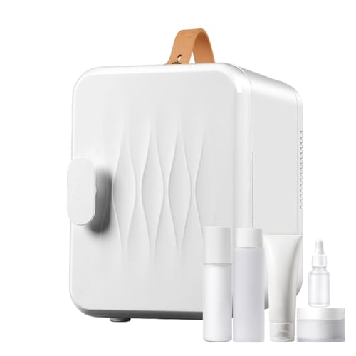Frigorífico Compacto,Pequeño Frigorífico Calentador Enfriador de 6 Litros - Enfriador Termoeléctrico Calentador, Personal Silenciosa Para Almacenar Bebidas Y Cosméticos, Para Casa
