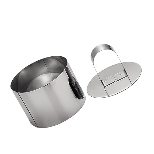 IWOWHERO Sandwich Meat Press Maker Stainless Steel Mold DIY Baking Mold Wide Application for Kitchen BBQ Picnic