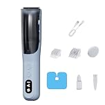Silent Hair Clippers for Kids – Noise- Electric Trimmer, Waterproof Cordless Clipper | Gentle Hair Cutting Tool, Quiet Kids’ Hair Shaver for Home Salon Kit, Kids Grooming Corner, Family