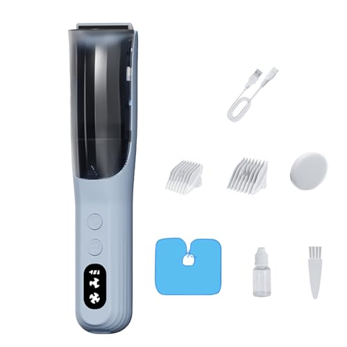 Herramientas de corte de pelo para niños pequeños, juego de recortadora de pelo de bajo ruido, máquina de corte de peluquería para niños, cortadora de aseo recargable inalámbrica con carga tipo C para