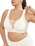 Aulooks Minimizer-BHs für Damen, Übergröße, drahtlos, volle Abdeckung, breiter Riemen, nahtlos,...