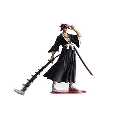 XYZLEO Action Figure Bleach Abarai Renji Anime Figure Dolls Statue Characters Toy Model Home Desktop Decorations Favorite Collections and Gifts for Anime Fans