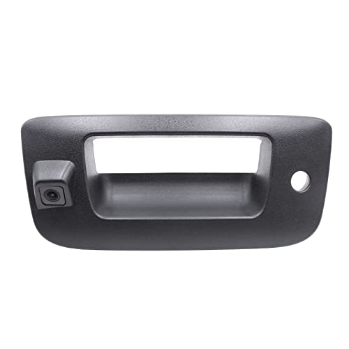 Image of Rear View Camera Backup Tailgate Handle Camera for Chevy Silverado and GMC Sierra Years 2007-2013,Tailgate Door Handle Replacement Camera(Black) 22755304 with Camera