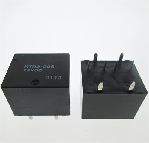 Relé de 12V KTB2-225-12VDC para reparar placas electrónicas y sustituir relés de 8 pines