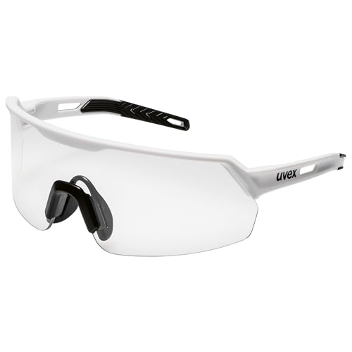 Uvex ultrashield Schutzbrille – kratzfest & beschlagfrei, sportliche Arbeits- und Bügelbrille mit 100% UV-Schutz, rutschfest & bequem