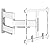 Vogel's TVM 5445 Full-Motion Ultra-Thin TV Wall Bracket for 32-65 inch TVs, Max. 77 lbs, Swivels up to 180°, Full-Motion TV Mount max. VESA 400x400, Universally Compatible