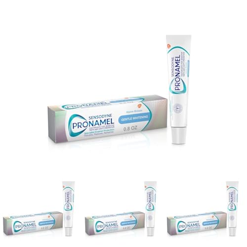 Image of Sensodyne Pronamel Gentle Whitening Alpine Breeze Toothpaste - 0.8 Ounce -Travel Size (Pack of 4)