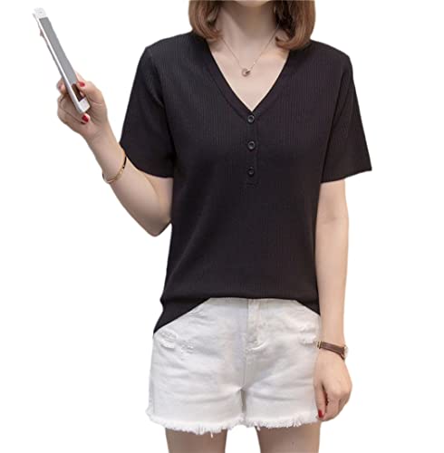 T-shirt soie glacée col V femme XL contre la chaleur : restez fraîche et chic sans transpirer