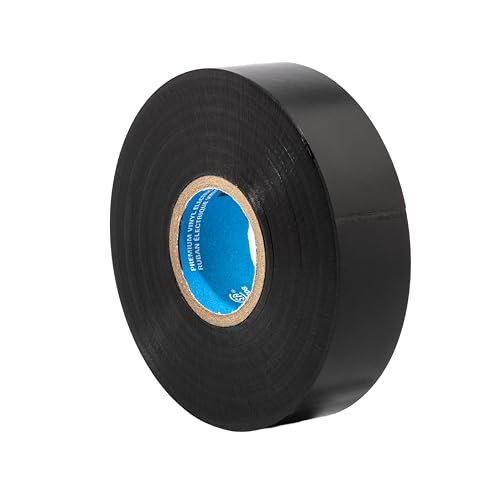 Image of Ideal Industries INC. 46-33 Black 7 Mil Wire Armour UL Listed 3 /4 in. Professional Vinyl Black Electrical Tape