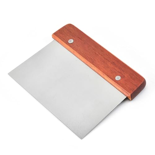 Cuchillo de pastelería de acero inoxidable y mango de madera con equilibrio perfecto 6