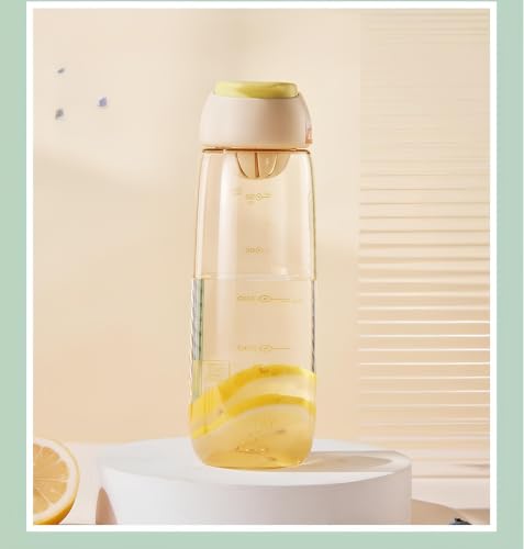 Image of THE VENTI SHOTAY Unbreakable Water Bottle (Yellow - 610ML)