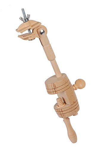 Elbesee vielseitig verwendbare Tischklemme Rahmen, Holz, braun Cover