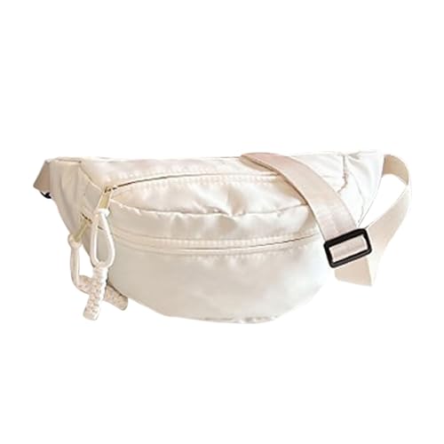 Image of Chest Bag Crossbody Daypack Sport Waist Pack Waist Bag Fashion Crossbody Bag White