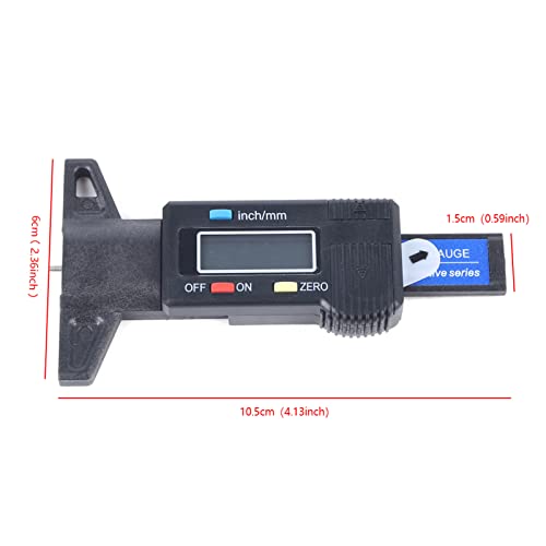 Bandprofieldieptemeter, digitale profieldieptemeter, bandprofielmeter, lcd-display, digitale dieptemeter voor banden - Image 8