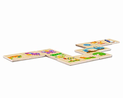 Selecta Photo Snake juego de madera 20 piezas miniatura 5