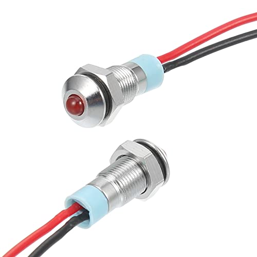 Juego 10 luces LED indicadoras internas de 6mm para auto miniatura 5