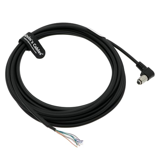Cable Hirose 8 pines hembra HR25-7TP-8S a extremo abierto de 5 metros Alvin's Cables