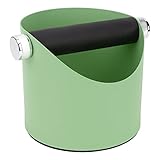 TAILLE: La taille de la boîte à expresso est de 13,5 x 12,3 x 15 cm/5,3 x 4,8 x 5,9 pouces, parfaite pour être rangée sous la plupart des machines à expresso, la capacité de la petite boîte à marc de machine à café est assez grande pour contenir environ 18 tasses de résidus de café, vous ne pas besoin de le vider souvent.