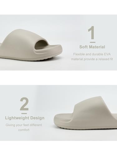 Cloud Slides for Women and Men Pillow Slippers Bathroom Sandals Anti-Slip4