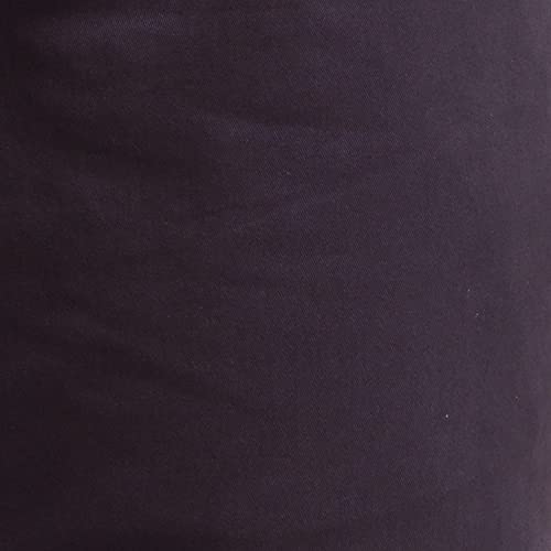 Image of Parx Men's Cotton Blend Solid Pattern Low Rise Tapered Fit Flat Front Casual Trouser