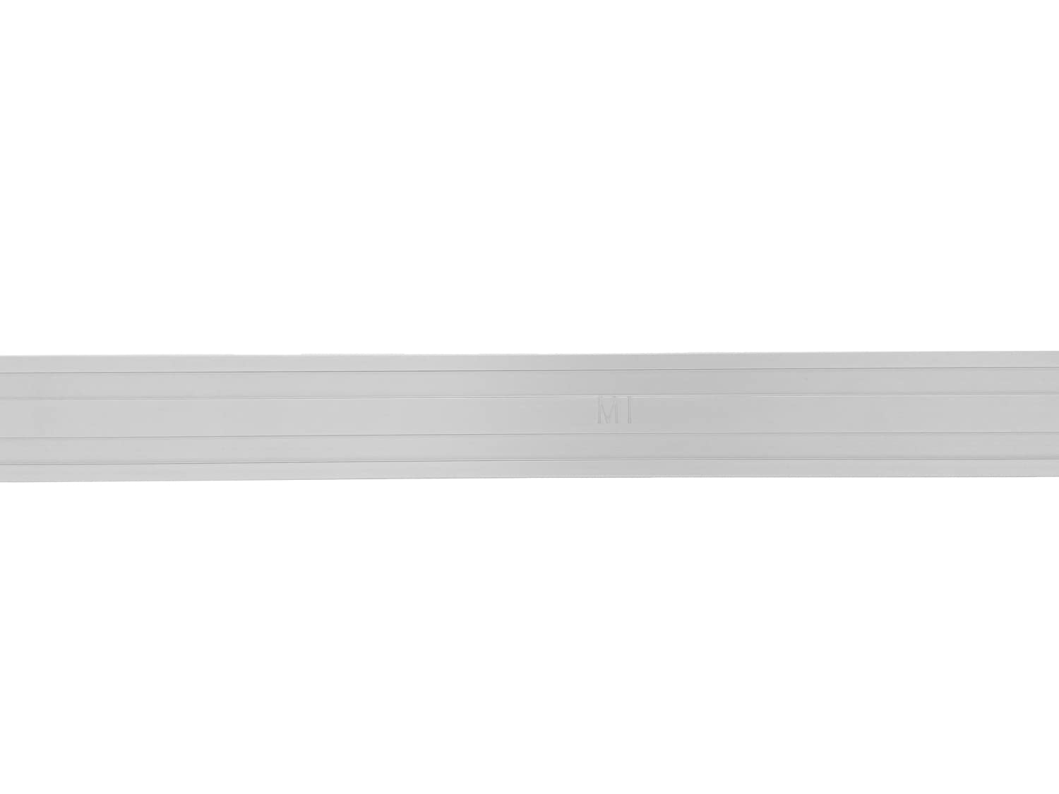 Airlineschiene eckig: 34 x 13 mm, 2.000 mm, 4er Set | Zurrschiene | 200 cm | kompatibel mit Fittingen | Silber eloxiert | für Transporter, Wohnwagen, Sprinter UVM. | Aluminium | 2 m