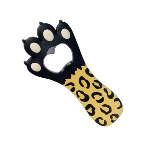 Mipcase Abridor Magnético de Botellas con Diseño de Pata de Gato Accesorio Divertido para Cerveza para Nevera y Camping Resistente y Fácil de Usar