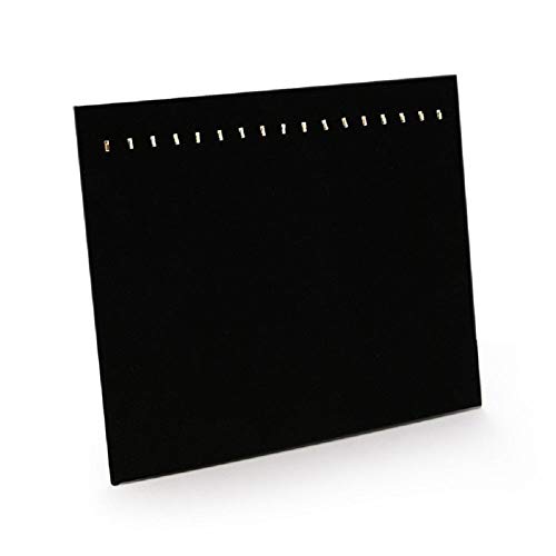 MIlopon - Organizador de Pendientes, Soporte para Joyas, 37,5 x 30,5 x 0,5 cm