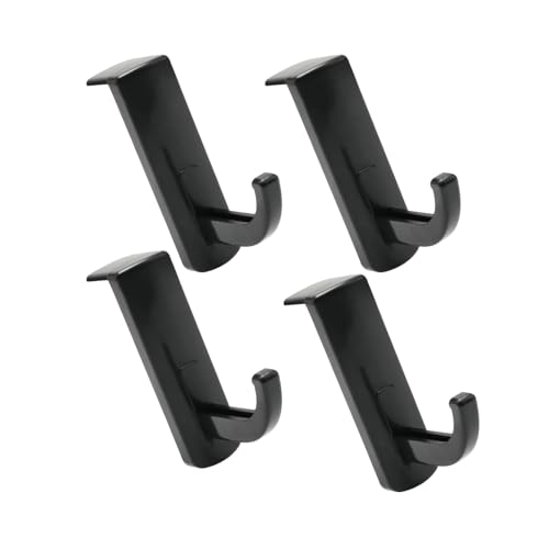 4 Pcs Headphone Hook,Headphones Hanger Holder Desk Wall Sticker Adjustable Headset Storage Rack Bracket Ear Phone Hold Earphone Hooks Monitor Mount Stand Sturdy Plastic,for Home Office Desks Walls 4 Pcs Headphone Hook,Headphones Hanger Holder Desk Wall Sticker Adjustable Headset Storage Rack Bracket Ear Phone Hold Earphone Hooks Monitor Mount Stand Sturdy Plastic,for Home Office Desks Walls