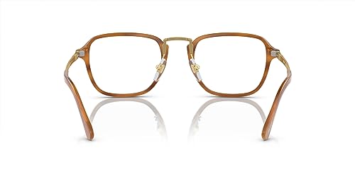 Image of Persol mens Po3331v Rectangular Prescription Eyewear Frames