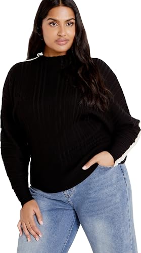 Image of City Chic Women's Plus Size Miranda Sweater