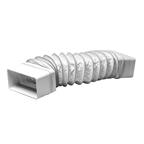 Buy 220x55mm 50cm / 9x2 inch 20 inch Length Rectangular Flexible Duct