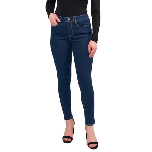 Seven7 Women's High Rise Skinny Jeans - Stretch Denim, Slim Fit, Comfortable Everyday Jeans - View #12