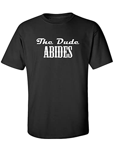 zerogravitee The Dude Abides Adult Short Sleeve T-Shirt