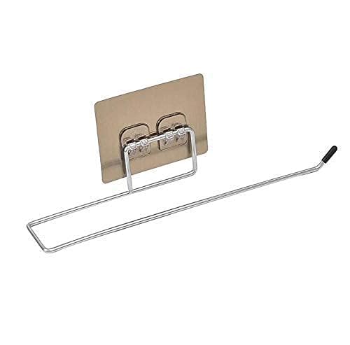 Image of DOCAT Foil Paper Cutter and Holder, 3 in 1 Magnetic Aluminum Foil and Plastic Wrap Organizer with Paper Towel Holder, Compatible with Cling Film, Tin Foil and Wax Paper (Silver)