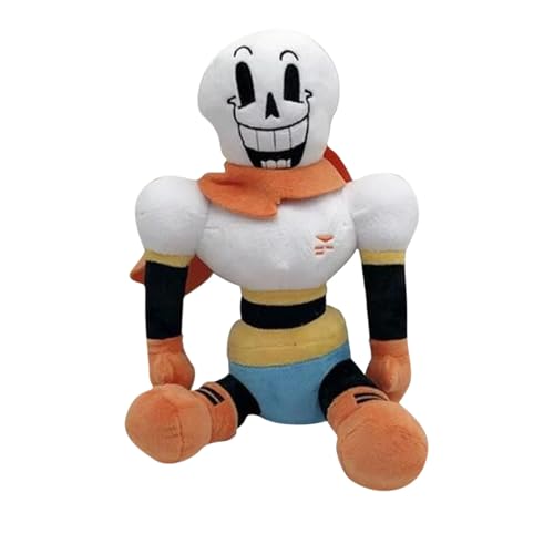 Undertale Plush, Undertale Game Characters Stuffed Figure Throw Pillows for Home Decor for Game Fans (Papyrus)