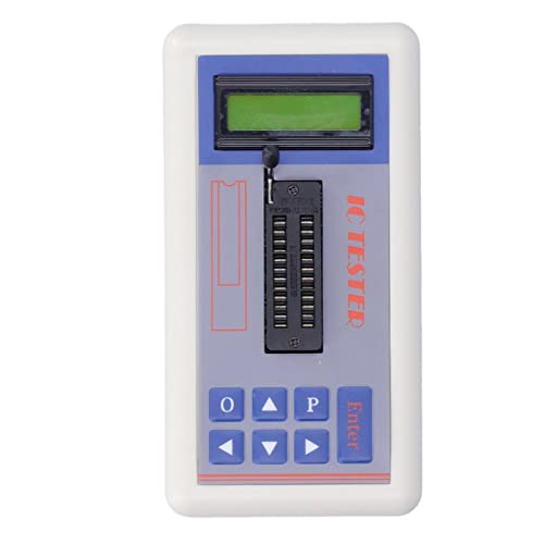 ANKROYU Integrated Circuit Meter, TSH?06F Multi-Function Capacitance Resistance Tester, ABS IC Transistor Meter with 5V 3.3V AUTO Modes for Microelectron(No terminals)
