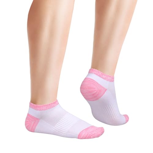 Womens Ankle Socks For Women, Breathable Anti-Odor Casual Running Athletic Low Cut Socks, 5 Pairs3