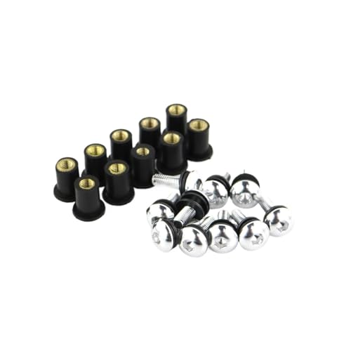 �l�W���i �t�����g�K���X�Ό���{���g�L�b�g �ɓK������X�Y�L GSXR250 GSXR300 GSXR125 GSX-R1000�ɓK�����锹GSX1300R GSX-R600 GSX-R750 GSXR600 GSXR750(Silver)