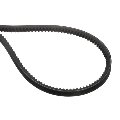 uxcell BX108 EPDM V-Belt, Raw Edge Cogged Industrial Rubber V Belt 0.67" Width x 108" Inside Circumference