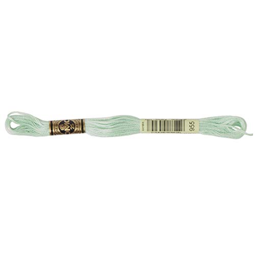 Image of DMC 6-Strand Embroidery Cotton Floss, Light Nile Green