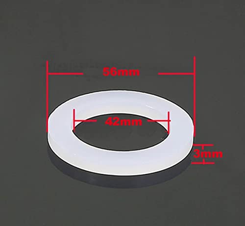 12pcs?Silicone?sealing Gasket 56X42X3mm Adapt to water pipe connection sealing