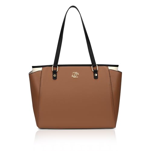 Image of Lavie Signature Women's Lincoln Large Tote Laptop Bag | Tote Laptop Bag for Work | Ladies Purse | Stylish Shoulder Bag | Gift for Women