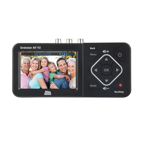 dnt Video-Digitalisierer Grabstar AV V2, HDMI, Windows, für analoge Video-Quellen, speichert auf USB/SD, Composite/S-Video, DNT000025