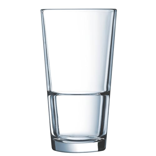 Cardinal H3839 Arcoroc Stack Up 10 Oz. Highball Glass - 12 / CS