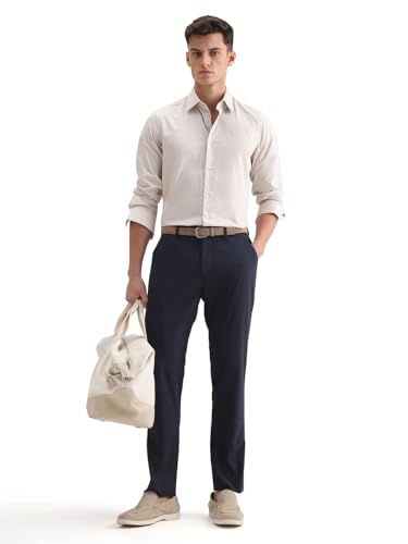 Image of Rare Rabbit Regular fit Checked Trouser
